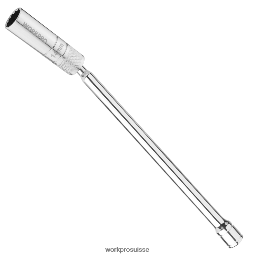 bougie d'allumage pivotante magnétique avec prise à paroi fine Z2LXTF144 morden WORKPRO outil bougie d'allumage pivotante magnétique avec prise à paroi fine Z2LXTF144 morden WORKPRO outil